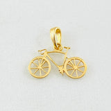 Bicycle Pendant 0.8gr / 1/2 in / 18K Gold ©