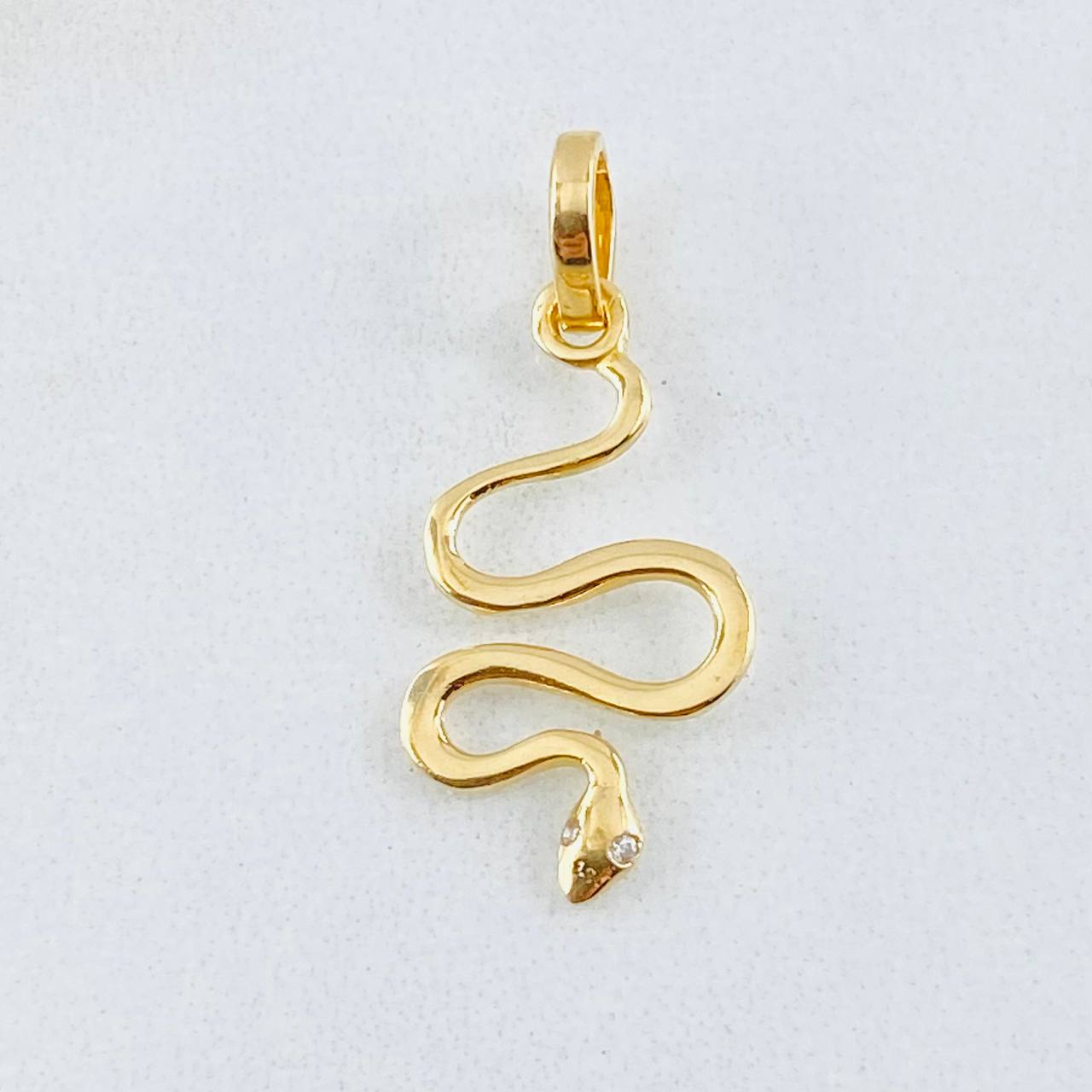 Dije Serpiente 1gr / 1 in / Oro Amarillo 18K ©