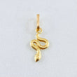 Snake Pendant 0.35gr / 0.8in / 18K Gold
