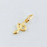 Snake Pendant 0.35gr / 0.8in / 18K Gold