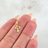 Snake Pendant 0.35gr / 0.8in / 18K Gold