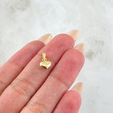 Pendant Heart 0.3gr / 1/2 in / 18K Gold