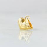 Pendant Heart 0.25gr / 0.5in / 18K Gold
