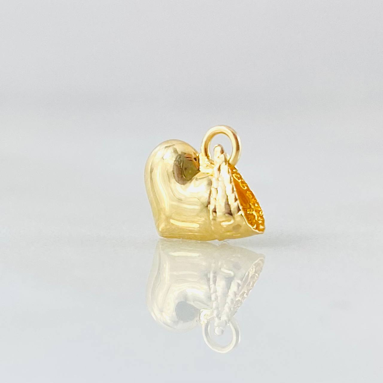 Pendant Heart 0.3gr / 1/2 in / 18K Gold