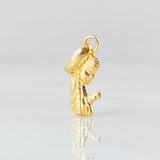 Dije Virgen María 0.3gr / 1/2 in / Oro Amarillo 18K ©