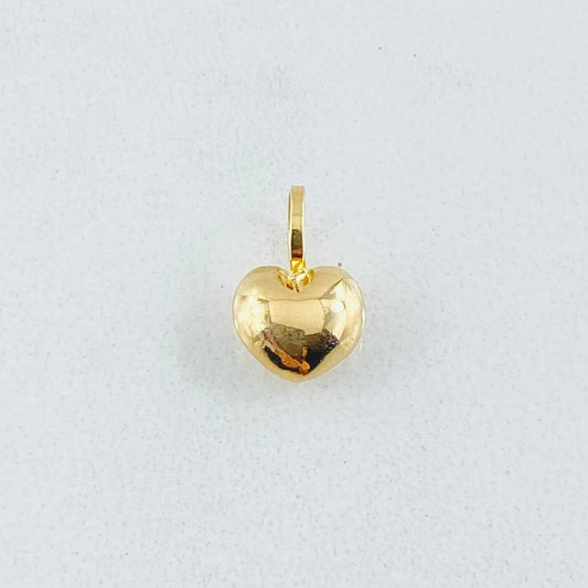 Dije Corazón 0.3gr / 1/2 in / Oro Amarillo 18K