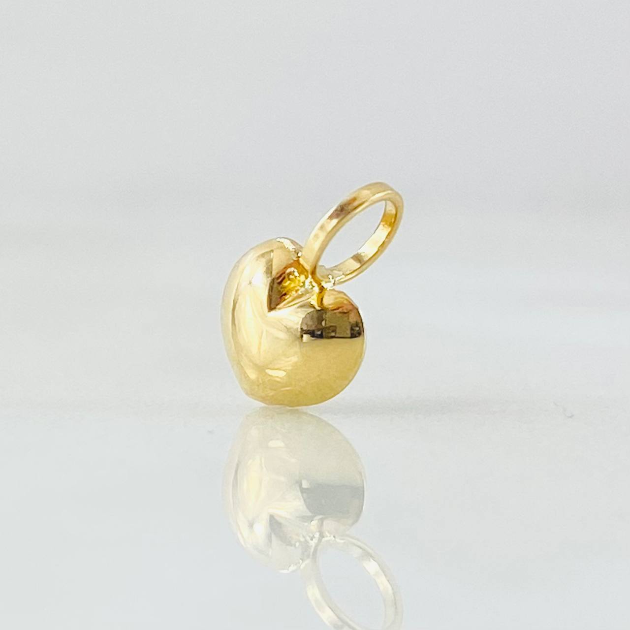 Dije Corazón 0.3gr / 1/2 in / Oro Amarillo 18K