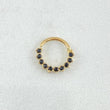 Piercing Aro Tupido 0.45gr / 1cm / Nac.Esp.Oro 18K