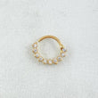Piercing Aro Tupido 0.45gr / 1cm / Nac.Esp.Oro 18K