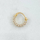 Dense Candonga Piercing 0.55gr / 1cm / Special Pearl 18K Gold ©