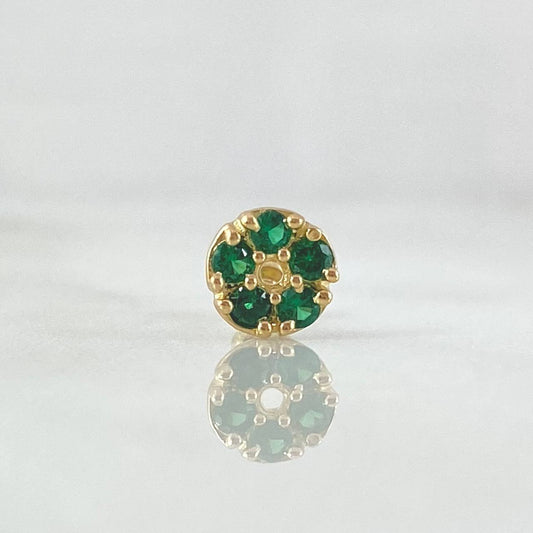 Piercing Flor 0.6gr / Nac.Esp.Oro 18K