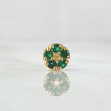 Piercing Flor 0.6gr / Nac.Esp.Oro 18K