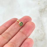 Flower Piercing 0.65gr / 1cm / Pearl Special 18K Gold ©