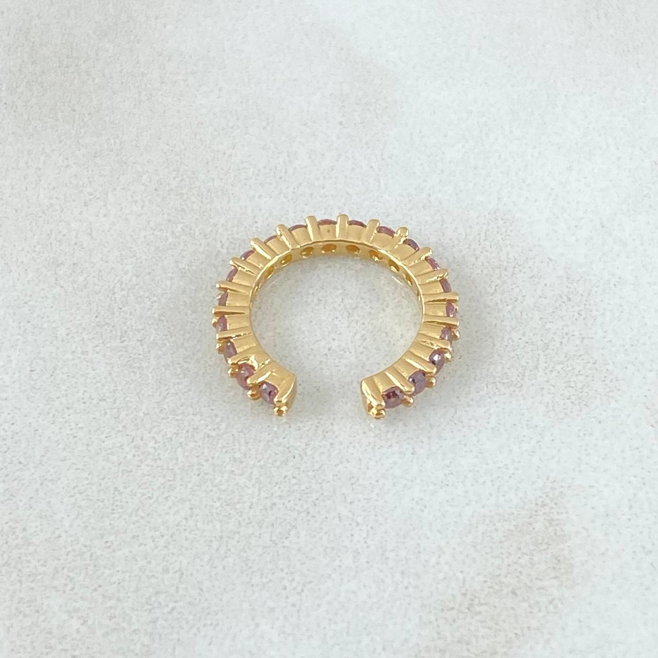 Piercing Earcuff Tupido 1gr / 1.4cm / Nac.Esp.Oro 18K