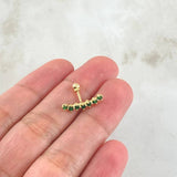 Arch Piercing 0.8gr / 1.6cm (0.6in) / Special Pearl 18K Gold