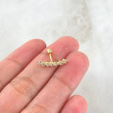 Piercing Arch 0.8gr / 1.6cm (0.6in) / Nac.Esp. 18K Gold *