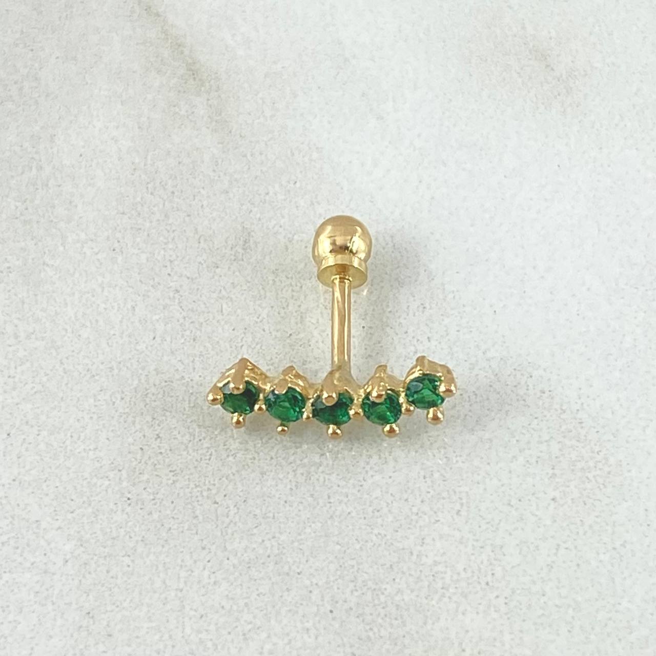 Arch Piercing 0.6gr / 1.2cm (0.5in) / Special Pearl 18K Gold