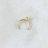 Earcuff Piercing Simulator 0.25gr / Special Birthstone 18K Gold