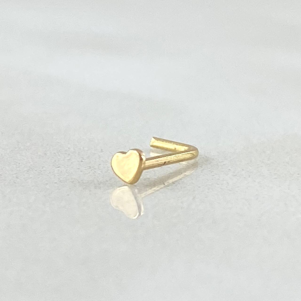 Piercing Chispa Corazon 0.1gr / Nac.Esp.Oro 18K *