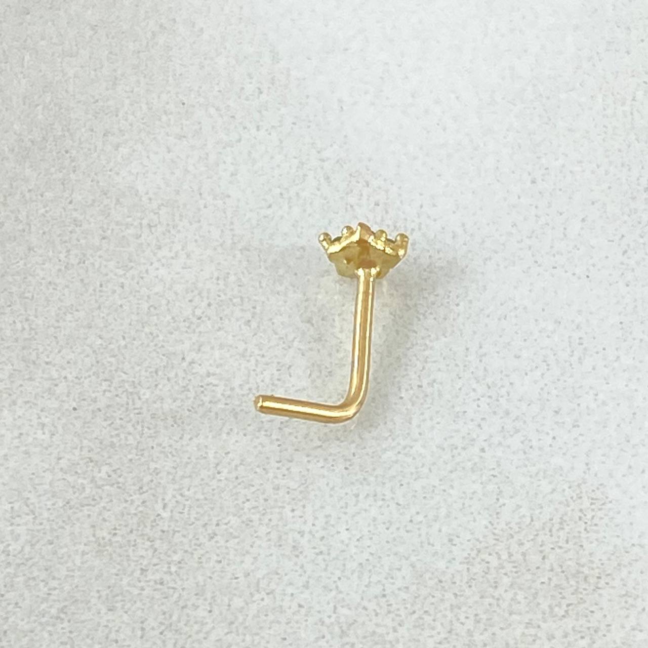 Spark Flower Piercing 0.15gr / Special Pearl 18K Gold ©