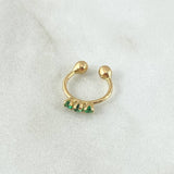 Piercing Earcuff Simulator 0.55gr / 1cm / Nat. Sp. 18K Gold ©