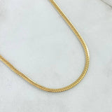 Cadena Serpiente 3gr / 50cm / +3 Oro 18K -