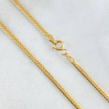 Flat Snake Chain 2.75gr / 17.7in / +3 18K Gold ©