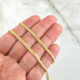 Flat Snake Chain 4.5gr / 19.7in / +3 18K Gold ©