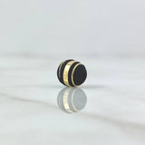 Bead Neoro 3 Stripes 0.18gr / 8mm 18K Yellow Gold