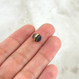 Bead Neoro 3 Stripes 0.18gr / 8mm 18K Yellow Gold