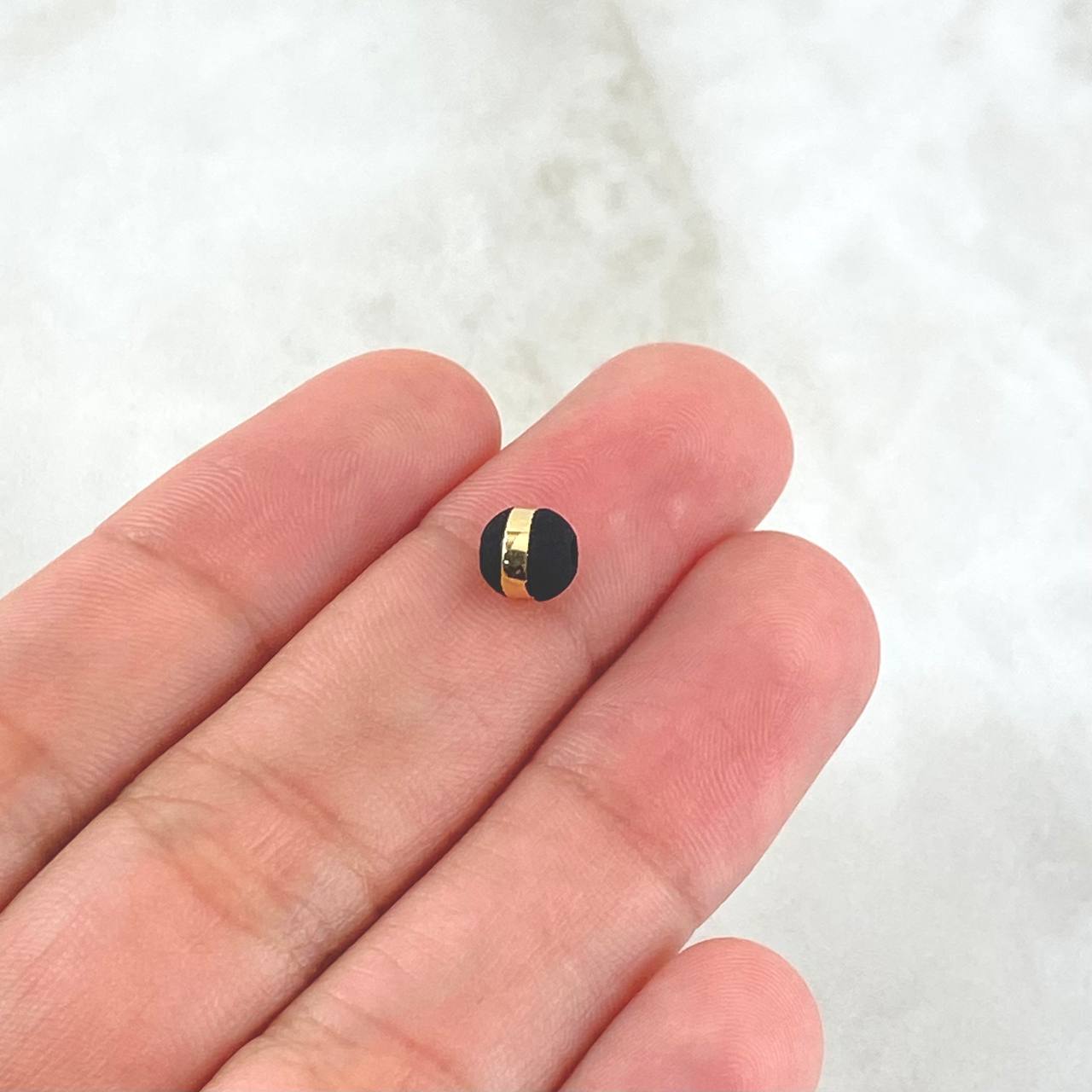 Bead Neoro 1 Raya 0.06gr / 6mm 18K Yellow Gold