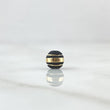 Bead Neoro 3 Stripes 0.12gr / 6mm 18K Yellow Gold