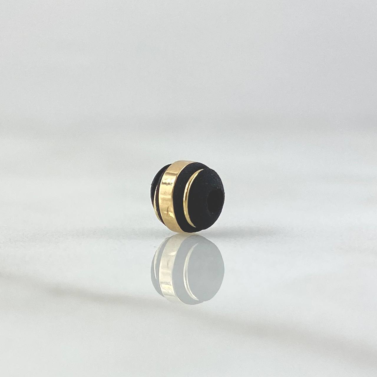 Bead Neoro 3 Stripes 0.12gr / 6mm 18K Yellow Gold