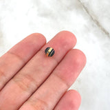 Bead Neoro 3 Stripes 0.12gr / 6mm 18K Yellow Gold