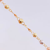 Rosary Virgin of the Miraculous 9.3 g / 22 3/4 in / 4 mm Three Golds 18K