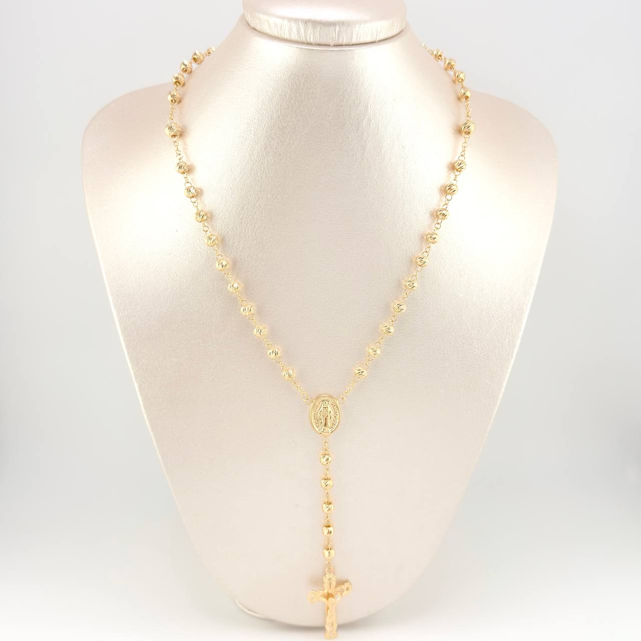 Rosario Virgen De La Milagrosa 15 g / 22 3/4 in / 5 mm Oro Amarillo 18K
