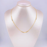 Classic Link Chain Clip 3.75 g / 16 3/4 in / 0.85 mm Yellow Gold 18K