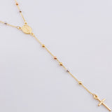 Rosary Virgin of the Miraculous 3.25 g / 18 in / 2 mm Three Golds 18K