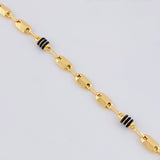 Pulso Rustico Texturizados 3.35 g / 8 1/4 in / 4.2 mm Oro Amarillo 18K