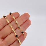 Pulso Rustico Texturizados 3.35 g / 8 1/4 in / 4.2 mm Oro Amarillo 18K
