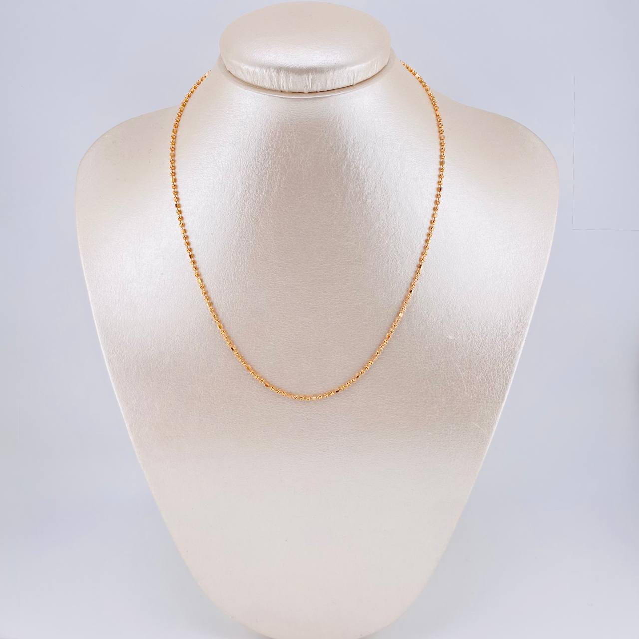 Morse Chain 4.6 g / 16 in / 1.4 mm 18K Rose Gold