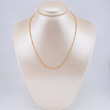 Morse Chain 4.6 g / 16 in / 1.4 mm 18K Rose Gold