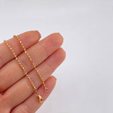 Morse Chain 4.6 g / 16 in / 1.4 mm 18K Rose Gold