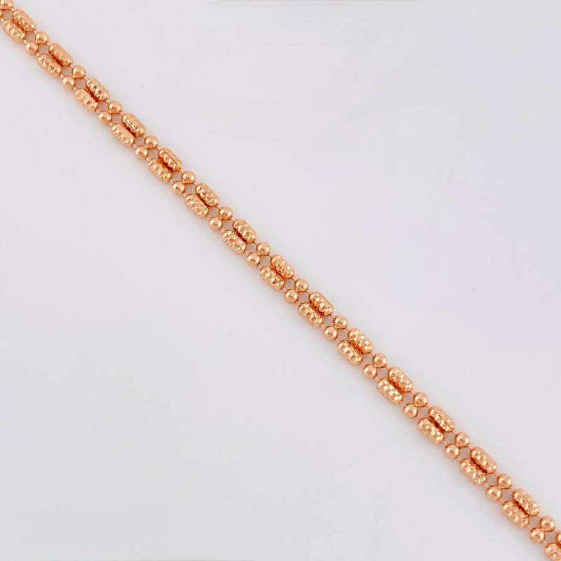 Cadena Ice 7.2 g / 16 in / 2.9 mm Oro Rosa 18K
