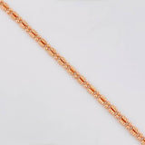 Ice Chain 7.2 g / 16 in / 2.9 mm Rose Gold 18K