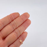 Cadena Cajón 0.95 g / 18 in / 0.9 mm Oro Rosa 18K