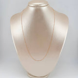 Box Chain 1 g / 20 in / 0.9 mm 18K Rose Gold