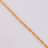 Cadena Morse 8.2 g / 27 3/4 in / 1.6 mm Oro Rosa 18K