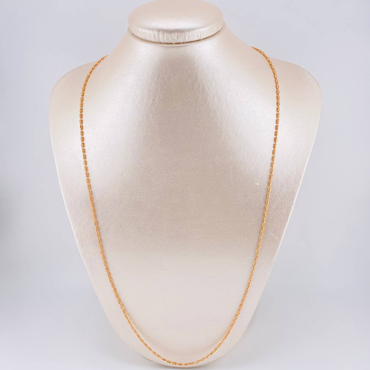 Cadena Morse 8.2 g / 27 3/4 in / 1.6 mm Oro Rosa 18K