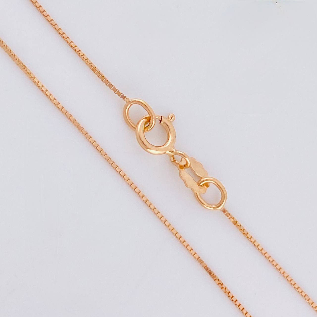 Venetian Chain 1.05 g / 19 3/4 in / 0.8 mm Rose Gold 18K